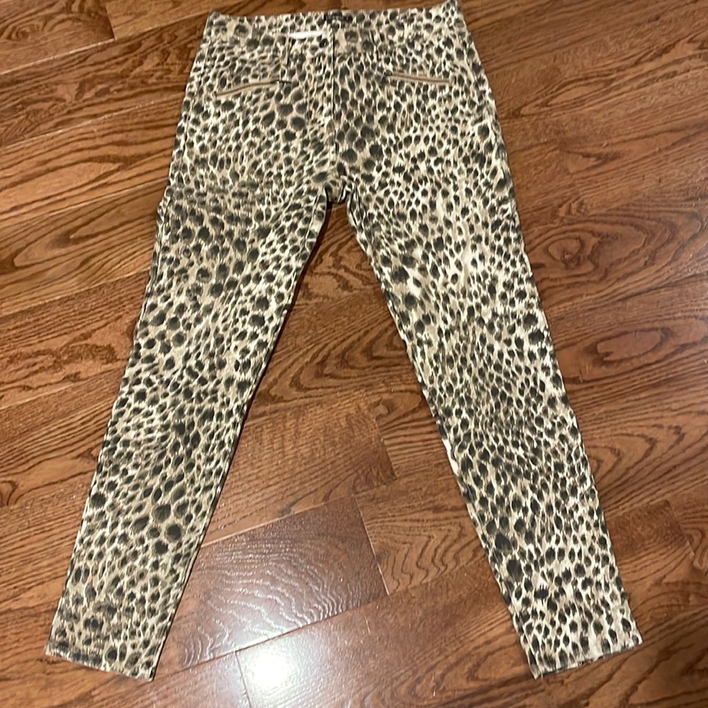 J. MCLAUGHLIN  -Safari Baxter Jean -Camel and brown color animal print 🤩